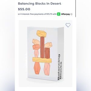 Balancing Blocks in Desert - Multicolor